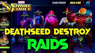 Deathseed DESTROYS Raids Like No Other BUT Dont Make this Mistake MARVEL Strike Force MSF