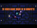 How To Make Game like PacMan - 10minute FULL SOURCE CODE