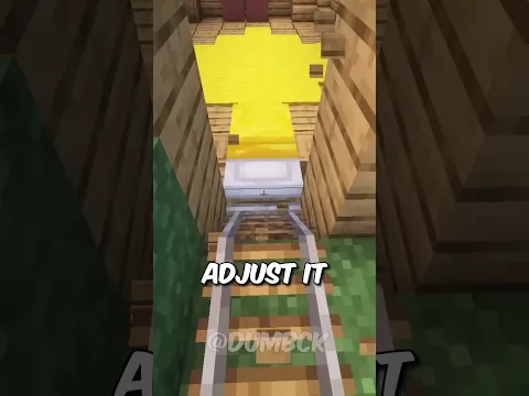 DO THIS TO SLEEP CORRECTLY IN MINECRAFT! #shorts