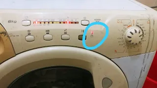 تست مود غساله كاندى وضع المصانع لحل اعطال الغساله 