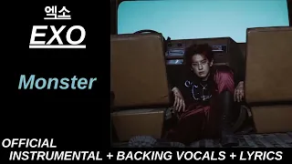 Download EXO 엑소 'Monster' Official Karaoke With Backing Vocals + Lyrics MP3