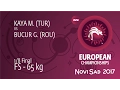 Download Lagu 1/8 FS - 65 kg: M. KAYA (TUR) df. G. BUCUR (ROU), 5-2