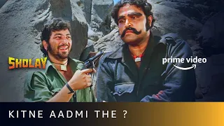 kitne aadmi the most famous dialogue from sholay gabbar singh amazon prime video