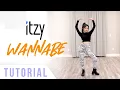 ITZY - 'WANNABE' Dance Tutorial (Explanation \u0026 Mirrored) | Ellen and Brian