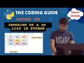 Indexing Of A 2D List In Python INTRODUCTION Python Tutorials For Beginners