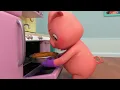 How the Three Little Piggies Took Back their Pie | CoComelon Animal Time - Learning with Animals