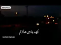 Akele Na Jana Hame Chor Kar Tum|Omar|Urdu Lyrics|AestheticCaptures