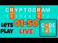 CRYPTOGRAM LEVEL 1 50