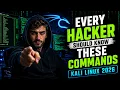 Top 50 Kali Linux Commands Every Ethical Hacker MUST Know 2026 Guide