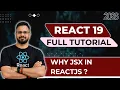 React 19 Tutorial in Hindi - Why JSX in React