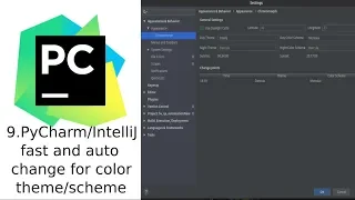 fast and auto change of the color theme