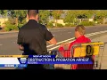 Redding police arrest man for illegal possession of a shopping cart and refusal to identify himself