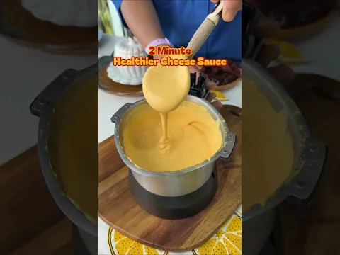 The Healthier Cheese Sauce || 2- Minute Recipe
