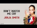 Don't Watch Me Cry - Jorja Smith (Lyrics video dan terjemahan) - [Alexandra Porat Cover]