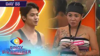 Day 55: Eian at Madam Inutz, sinagot ang hot question ni Kuya | PBB Kumunity