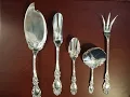 Sterling Silver Flatware Identification Series Episode 2 - 5x Serving Pieces Lucerne by Wallace
