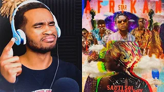 sauti sol ft burna boy afrikan star reaction video