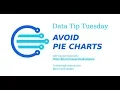 DataTip Avoid Pie Charts