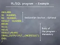 PL1 PL SQL Tutorial Introduction to PL SQL programming