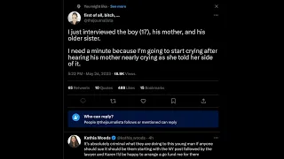 TheJournalista Sarah Comrie She interviews mother and 17 year old featured in the