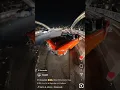 1957 Chevy Belair vs Toyota Prius accident on 6th street Bridge