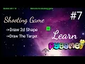 Python game development using Pygame - Draw The target on the screen