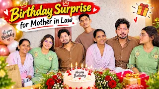 🎂 Mummy Ji Ko Diya Birthday Surprise ❤️ | Mother in Law's Birthday Celebration
