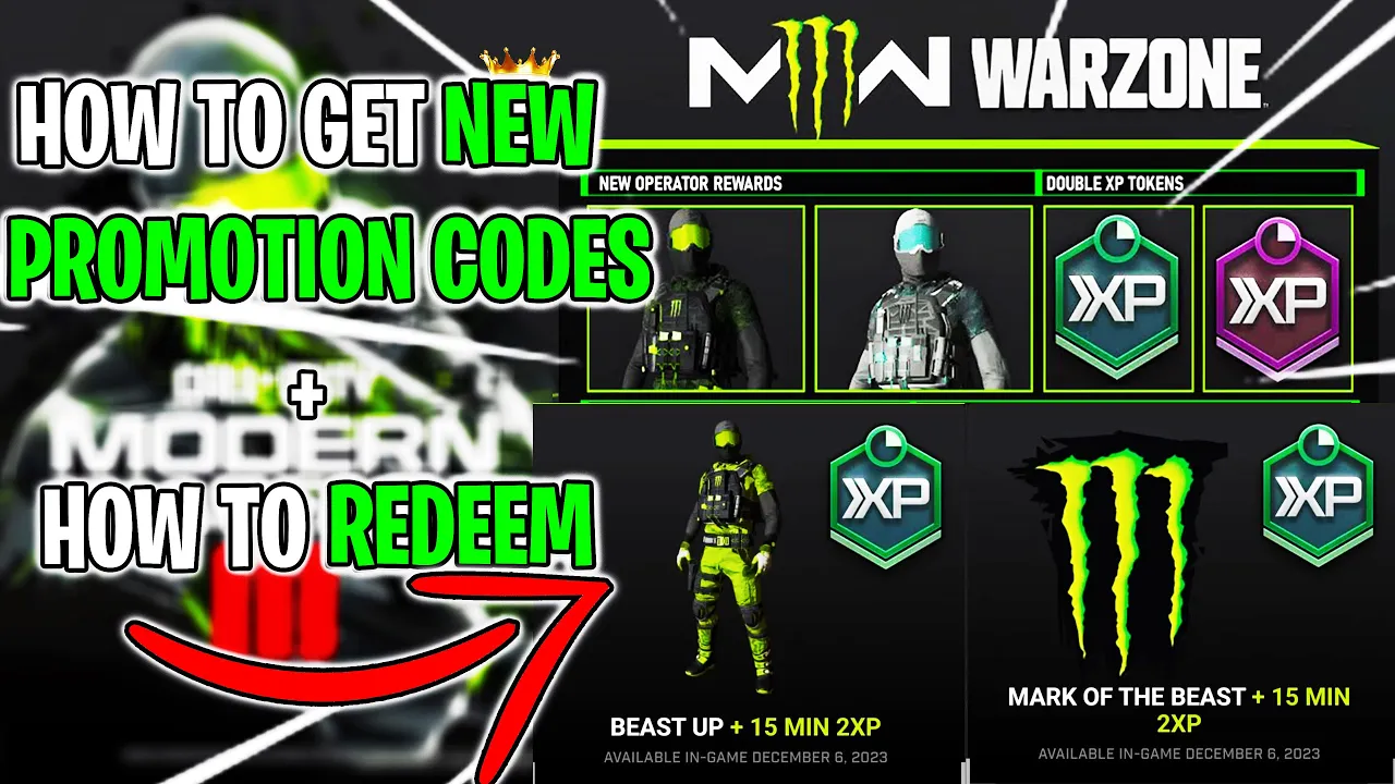 *Worldwide Guide* How to UNLOCK ALL + NEW MONSTERS RWARDS in MW3 and Warzone