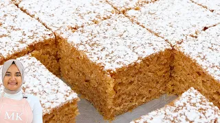 The softest cake you'll ever make! Easy APPLESAUCE cake
