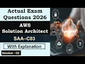 AWS Solution Architect Associate Exam Prep AWS SAA-C03 Session - 02 AWS Full Course