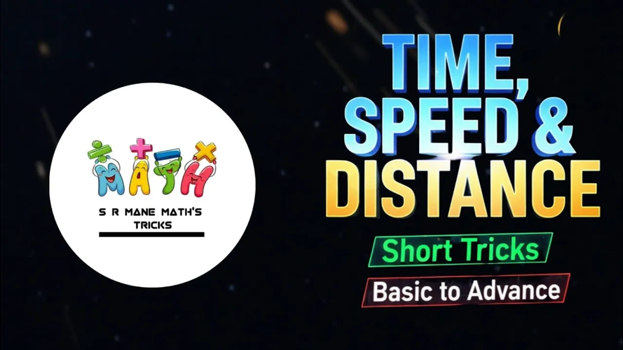 Time, Speed & Distance Basic Concept...