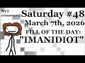 Saturday 26 -