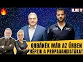 Lagu Orbánék már az űrben képzik a propagandistákat - Kapu Tibor súlytalan lett a Sándor-palotában