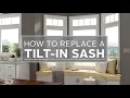 How to Remove and Replace a Tilt-in Window Sash