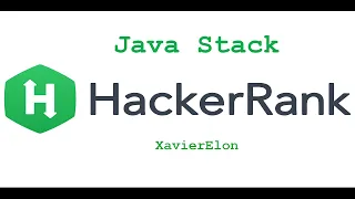 HackerRank Stack Solution Explained - Java