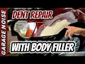 Auto body repair made easy paint and body repair body filler