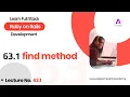 find Method in Rails
