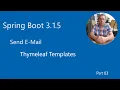 Spring Boot - Send HTML Text E-Mail with Thymeleaf Templates part 03