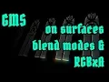 GameMaker - Blend Modes Surface-Alpha Premultiplying Alpha