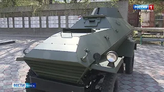 Омский завод «Трансмаш» передал городу уникальную военную машину