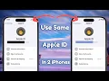 How to Use the Same Apple iD On Two iPhones