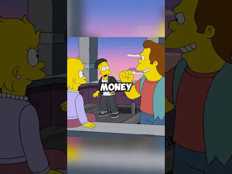 Give Me Your Rent Money😂 #simpsons #thesimpsons