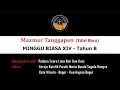 NYANYIAN MAZMUR TANGGAPAN HARI MINGGU BIASA XIV-Tahun B- Komisi Liturgi KWI