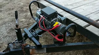 Harbor Freight 12000 winch install removable