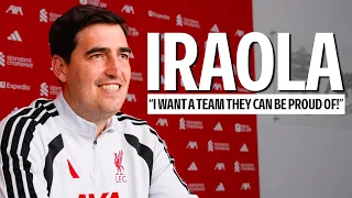 andoni iraola first press conference