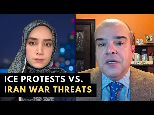 ⁣ICE Protests & Iran Threats: Trump's Week of Double Standards