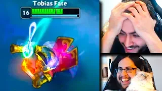 Tyler1 Reacts to Yassuo's Video | Tobias Fate "EZ" Baron Steal | LoL Funny Moments