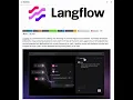 Build AI Agents Visually with Langflow No Code Open Source