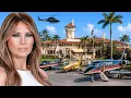 Melania Trump Billionaire Lifestyle - Mansions Private Jets Net Worth