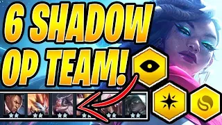 BEST 6 SHADOW COMP (UNBEATABLE!) - Teamfight Tactics TFT RANKED 9.24 Patch Strategy Guide SET 2